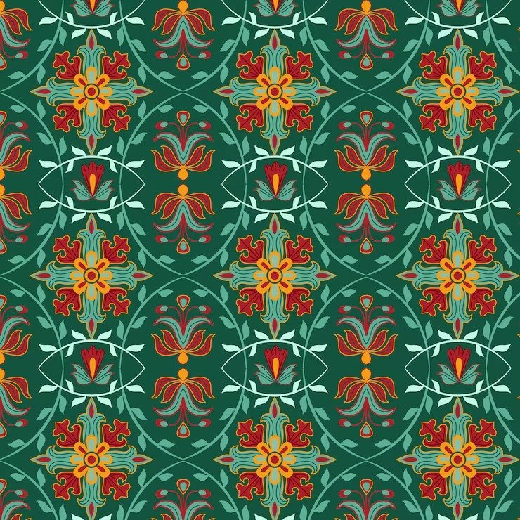 hand-drawn-persian-carpet-pattern-design_23-2150293237